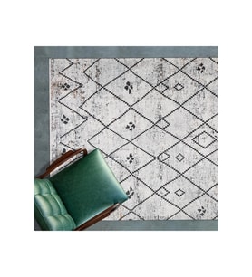 Madrid Vl Premium Yıkanabilir Pamuklu Kaymaz Tabanlı Saçaklı Kilim