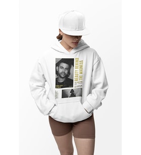 Beauty Behind The Madness Yazılı Unisex Oversize The Weeknd Hoodie