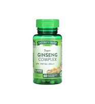 Nature's Truth, Süper Ginseng Kompleksi +  Arı Sütü, 60 Hızlı Salımlı Kapsül