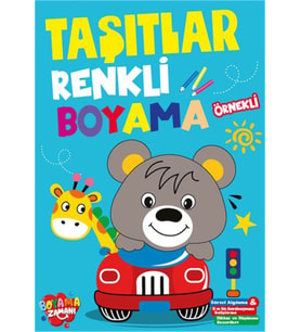 Renkli Boyama Taşıtlar