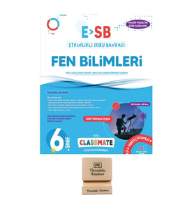 Okyanus 6. Sınıf Classmate Fen Bilimleri Etkinlikli Soru Bankası + Telefon Standı