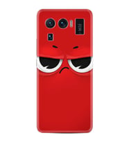 Xiaomi Mi 11 Ultra Kılıf Resimli Desenli Silikon Platinium Series Red 1829