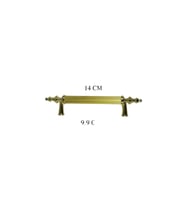Kulp Silindir Çizgili Zamak Kulp Model GOLD 14 CM (2 Adet)