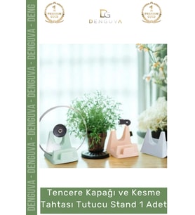#Stand Tencere Kapağı Düzenleyici Tezgah Üstü Modern Şık Kesme Tahtası Tutucu Mutfak Standı