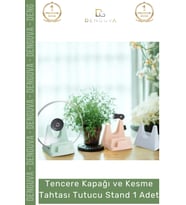 #Stand Tencere Kapağı Düzenleyici Tezgah Üstü Modern Şık Kesme Tahtası Tutucu Mutfak Standı