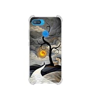 PrintiFy Xiaomi Mi8lite ile Uyumlu Simya Serisi Sarmal Yolculuk Tasarımlı Uv Baskılı Köşe Korumalı Antişok Kılıf