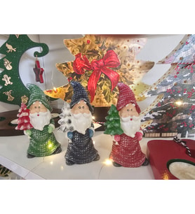 Üçlü Mini Noel Babalar