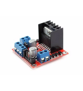 L298N Motor Sürücü Modül-Çift Motor-2 Kanal