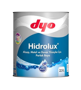 Hidrolüx 2,5 Litre Beyaz Su Bazlı Ahşap Metal Boyası