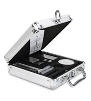 LENCO TTA-12IN1PRO 12'si 1 arada Plak Temizleme Kiti Plak oynatıcı aksesuarları Lüks LP temizleme Kiti Profesyonel Set - Gümüş