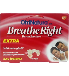 Breathe Right Extra Burun Bandı 10'lu - Eski Ambalaj