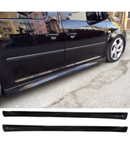 Vw Caddy R Yan Marşpiyel Seti Mat Siyah Plastik 2 Adet 2010-2020