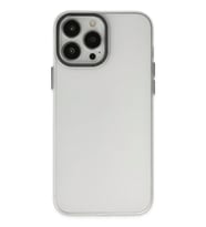 Pilelistore   iPhone 13 Pro Max Kılıf Modos Metal Kapak - Şeffaf