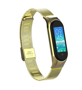 Xiaomi Mi Band 5 Uyumlu KRD-06 Metal Kordon