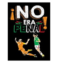 No Era Penal (penaltı Değildi) Tablo Ahşap Poster Dekoratif