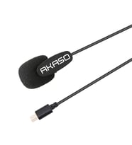 Akaso Kameralar ile Uyumlu Micro USB Girişli Aksiyon Kamera Mikrofonu