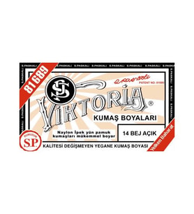 Viktoria Kumaş Boyası Açık Bej
