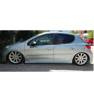 Peugeot 207 Yan Marşpiyel (Plastik)