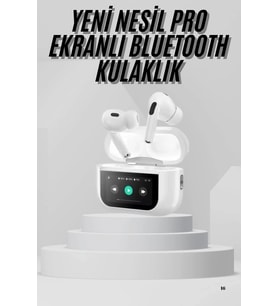 Dokunmatik Ekranlı Air Pro 2 Anc Kulaklık Kablosuz Çok Fonksiyonlu (Çok Renkli)