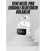 Dokunmatik Ekranlı Air Pro 2 Anc Kulaklık Kablosuz Çok Fonksiyonlu (Çok Renkli)