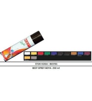 BİSİKLET SPREY BOYA BEST SPREY BOYA 250 ml 1.SINIF PORTAKAL