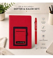 İsime Özel Kanguru Defter Kalem Seti