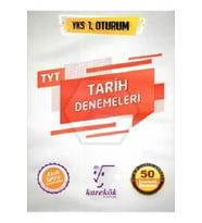 Karekök Yayınları Karekök Yks 1.oturum Tyt Tarih Denemeleri (Çok Renkli)