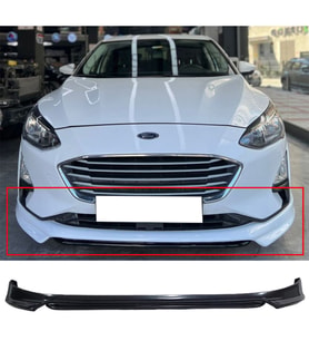 Ford Focus 4 Sedan Ön Ek Plastik Siyah karlık-ön-ek-bodykit 2019-2022