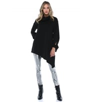 KOL DETAYLI SWEATSHIRT   (Siyah)