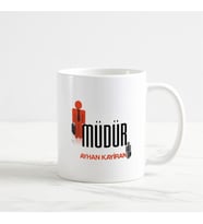 Müdür Kupa Bardak (4. Tasarım) (Beyaz)