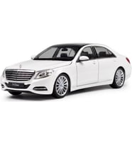 WELLY Mercedes Benz S500 1/24 (ÖZEL PLAKALI) (Beyaz)