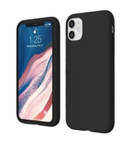 Apple iPhone 11 İnce Mat Silikon Kılıf Siyah