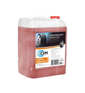 CEM CAR CARE Ultra Lastik Parlatıcı ve Koruyucu 5 KG (Çok Renkli)