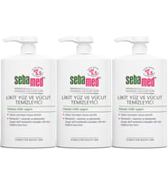 Sebamed Yüz ve Vücut Temizleyici Likit 300 ML (3 Lü Set)