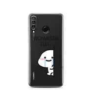 Huawei P30 Lite Uyumlu Baskılı Yumuşak Silikon Şeffaf Telefon Kılıfı