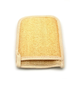 Doğal Kabak Lifi Eldiven Tipi Banyo Hamam Vücud Kesesi 17x21 cm.