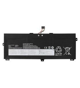 Lenovo ThinkPad X390 / X390 Yoga ile Uyumlu Notebook Batarya Pili (Siyah)