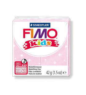 Staedtler Fimo Kids Yumuşak Polimer Kil 42 gr 206 Sedefli Pembe 