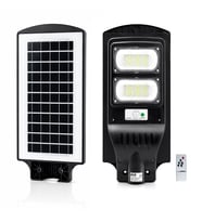 200W - 6500K SOLAR - GÜNEŞ ENERJİLİ SOKAK LAMBASI - ARMATÜR SENSÖRLÜ BAHÇE-BALKON-SOKAK ARS-348965 (5343)