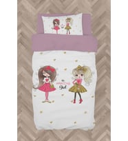 MEKTA HOME BEBEK VE ÇOCUK ODASI The Amazing Girl Desenli Nevresim Takımı