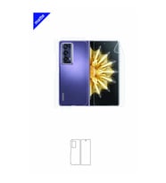 Honor Magic V2 Mat Arka ve Yan Kaplama Poliüretan Film