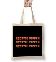 Scottie Pippen - Basketball gifts Vintage Retro Rainbow Quotes For BOYS AND Dad Bez Çanta Uzun Saplı