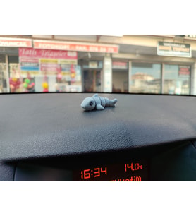 Otomobil Aksesuarı Dikiz Aynası Aksesuarı Dikiz Aynası Süsü Sevimli Köpekbalığı Baby Shark