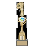 ODAK KUPA - Figürlü Kupalar - Briç Figürlü Kupalar FG-033 B - 39 cm