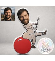Kişiye Özel Komik Eğlenceli Şekilli Maskot Yastık 8