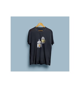 Oversize Ramazan ve Kurban Bayramı 2. Tasarım unisex T-shirt
