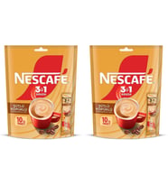 Nescafe 3ü1 Arada Sütlü Köpüklü Granül Kahve 10'lu Paket (2 ADET)