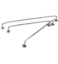 Metal Kravat - Eşarp Askısı 25 CM (Gümüş)