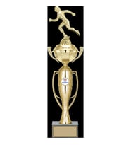 ODAK KUPA - Figürlü Kupalar - Atletizm Kadın Figürlü Kupalar FG-072 C - 49 cm