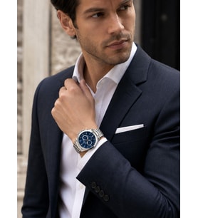 Daniel Klein Damat Ve Takım Elbiseye Özel 2 Yıl Garantili Çelik Kordon Erkek Kol Saati VS.BLKT.1021